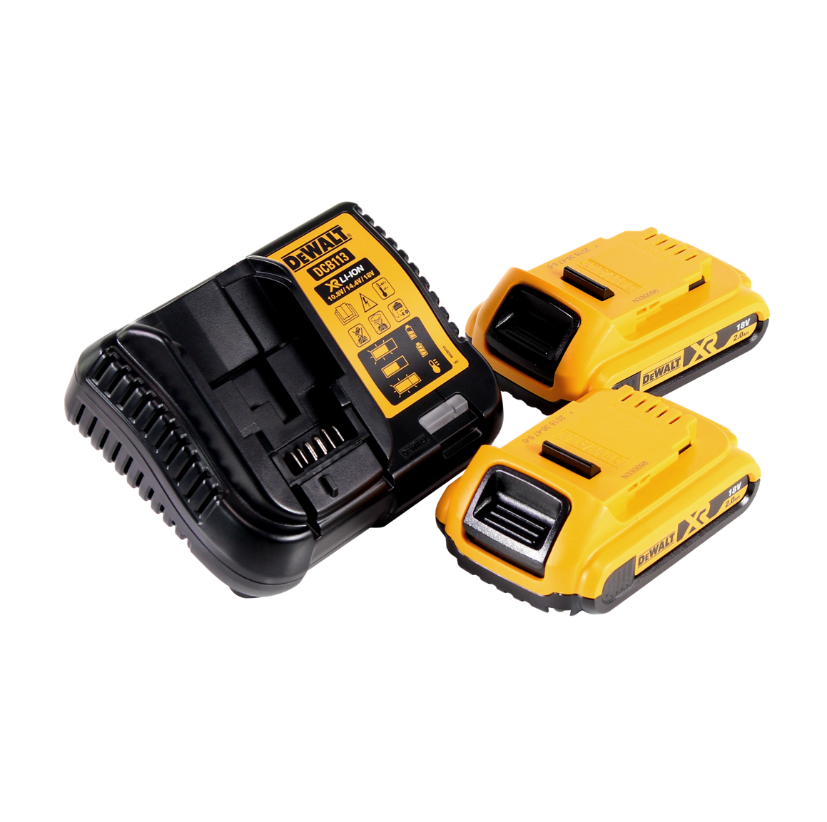 DeWalt DCD 985 S2 Akku Schlagbohrschrauber 18V 80Nm + Koffer + 2x Akku 2,0 Ah + Ladegerät - Toolbrothers