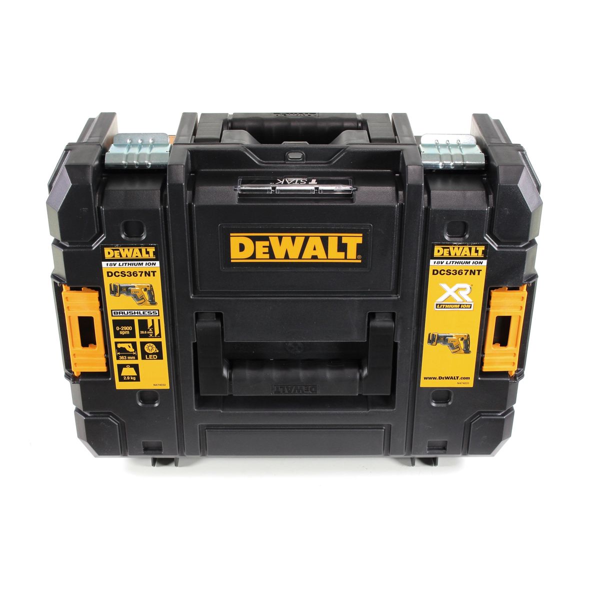 DeWalt DCS 367 L2 Akku Reciprosäge Säbelsäge 18V Brushless + 2x Akku 3,0Ah + Ladegerät + TSTAK - Toolbrothers