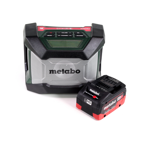 Metabo Akku Baustellenradio R 12-18 BT ( 600777850 ) + 1x Akku 5,5 Ah, ohne Ladegerät - Toolbrothers