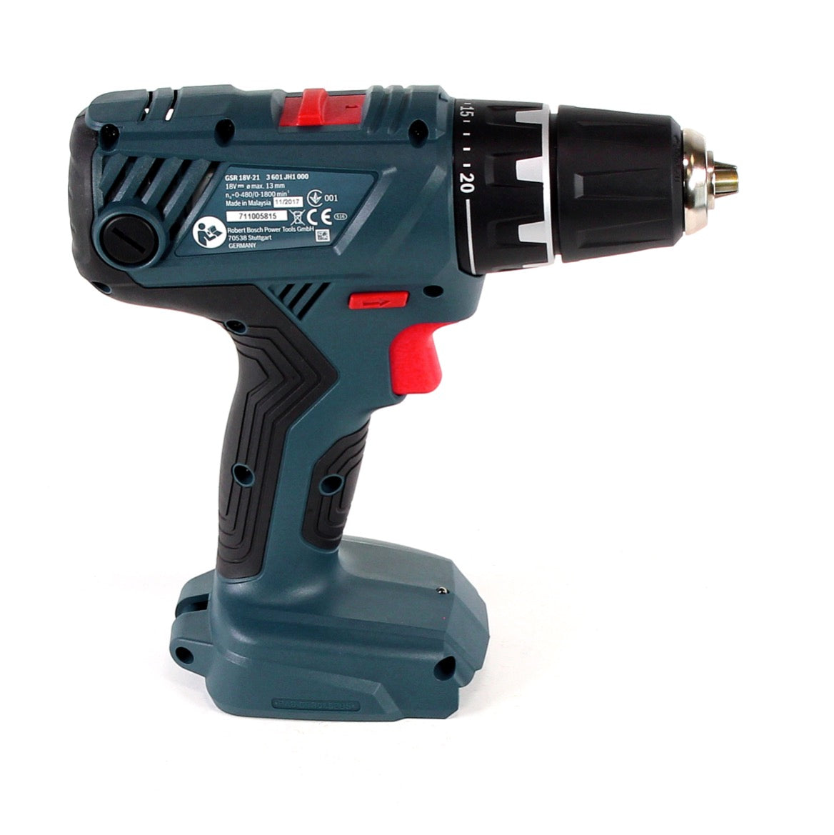 Bosch GSR 18V-21 Akku Bohrschrauber 18V 55Nm +1x Akku 2,0Ah + Koffer - ohne Ladegerät - Toolbrothers