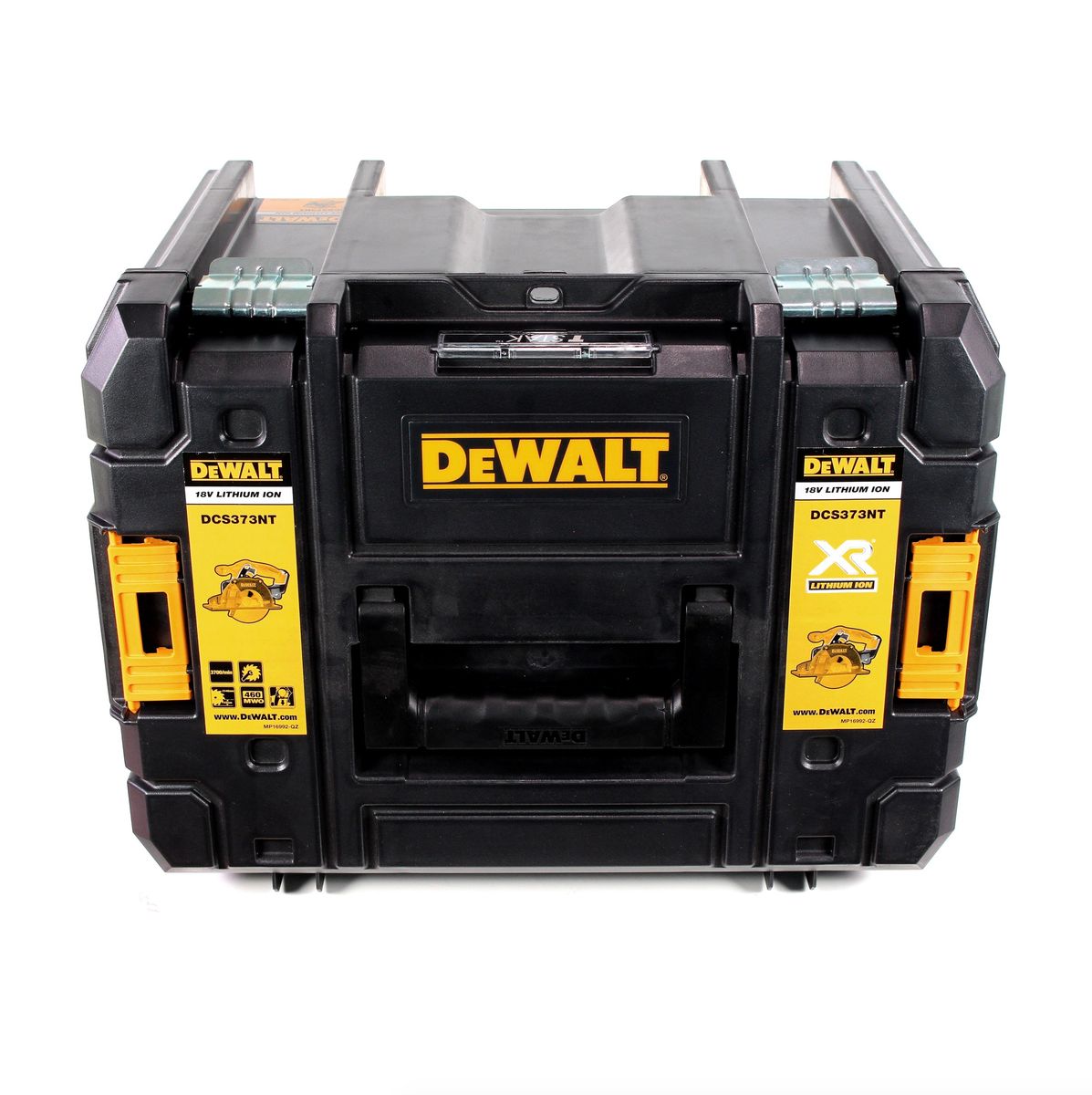 Dewalt DCS 373 D1 Akku Metall Kreissäge 18 V 140 mm + 1x Akku 2,0 Ah + Ladegerät + Sägeblatt + TSTAK - Toolbrothers