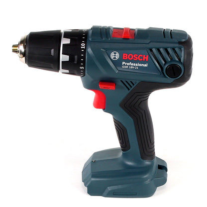 Bosch GSR 18V-21 Akku Bohrschrauber 18V 55Nm + 1x Akku 2,0Ah + Ladegerät + Koffer - Toolbrothers