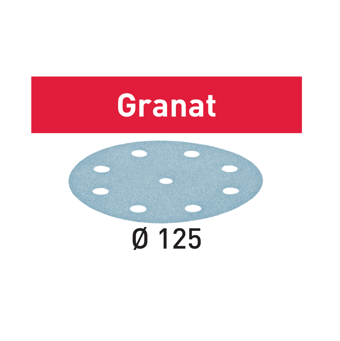 Festool STF D125/8 Schleifscheiben 125 mm Granat P40 100 Stück ( 2x 497165 ) - Toolbrothers