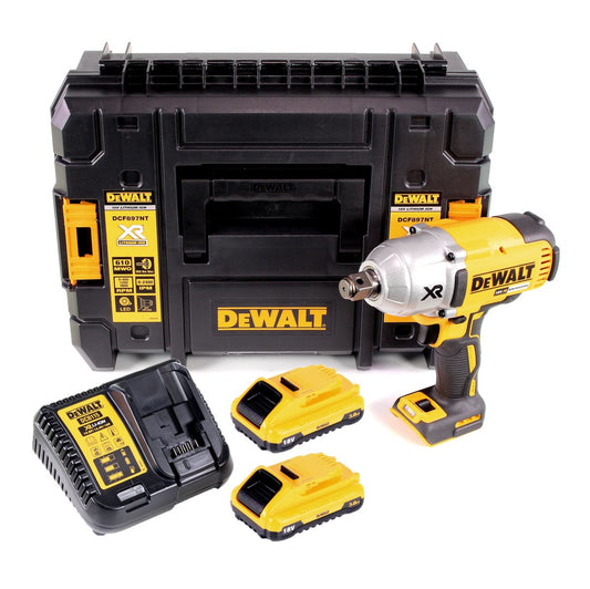 DeWalt DCF 897 L2 Akku Schlagschrauber 18V 3/4'' 950Nm Brushless + 2x Akku 3,0Ah + Ladegerät + TSTAK - Toolbrothers