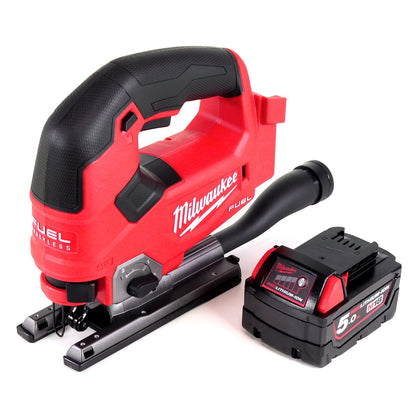 Milwaukee M18 FJS-501 Stichsäge 18V Brushless + 1x Akku 5,0Ah - ohne Ladegerät - Toolbrothers