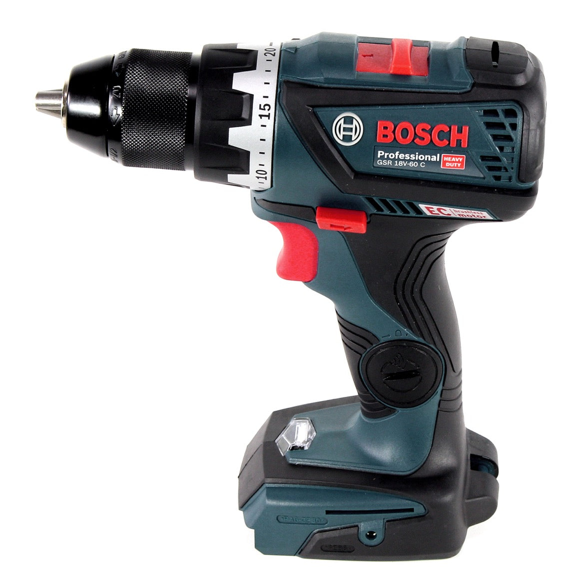 Bosch GSR 18V-60 C Akku Bohrschrauber 18V 60Nm Brushless + 1x Akku 2,0Ah - ohne Ladegerät - Toolbrothers