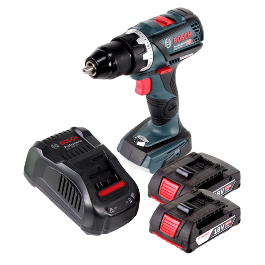 Bosch GSR 18V-60 C Akku Bohrschrauber 18V 60Nm Brushless + 2x Akku 2,0Ah + Ladegerät - Toolbrothers