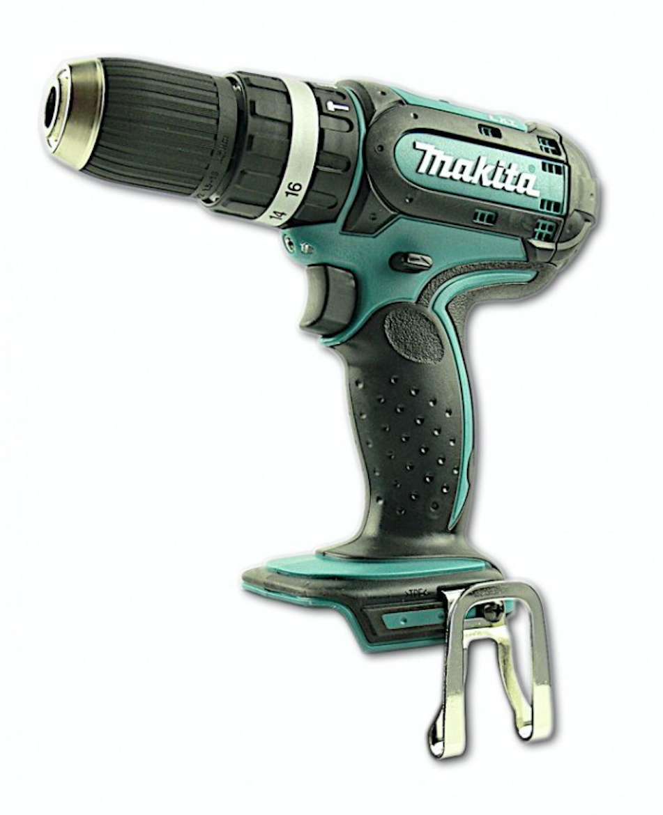 Makita BHP 452 RFE 18 V Li-ion Akku Schlagbohrschrauber + 2x Makita Akku 3,0 Ah + DC18RC +  Koffer - Toolbrothers