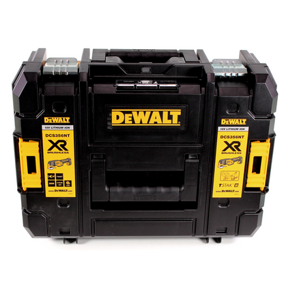 DeWalt DCS 356 P1 Akku Multitool 18V Brushless + 35tlg. Zubehör + 1x Akku 5,0 Ah + Ladegerät + TSTAK - Toolbrothers