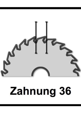 Bosch Kreissägeblatt Standard for Wood 160 x 1,5 x 20 / 15,875 mm 36 Zähne (2x 2608837677 ) - Toolbrothers