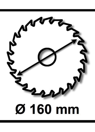 Bosch Kreissägeblatt Standard for Wood 160 x 1,5 x 20 / 15,875 mm 36 Zähne (2x 2608837677 ) - Toolbrothers