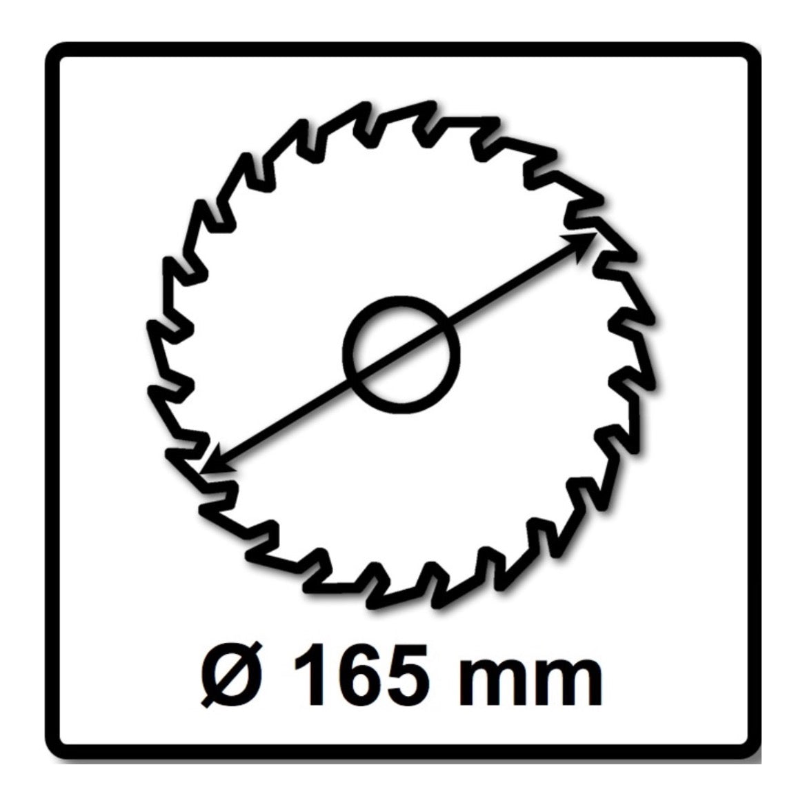 Bosch Kreissägeblatt Standard for Wood 165 x 1,5 x 15,875 mm 48 Zähne (2x 2608837683 ) - Toolbrothers