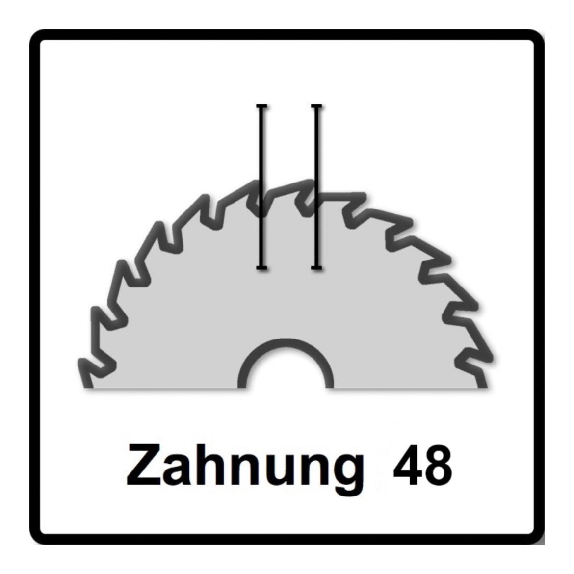 Bosch Kreissägeblatt Standard for Wood 165 x 1,5 x 15,875 mm 48 Zähne (2x 2608837683 ) - Toolbrothers