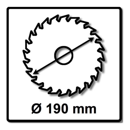 Bosch Kreissägeblatt Standard for Wood 190 x 1,6 x 30 / 20 mm 48 Zähne (2x 2608837710 ) - Toolbrothers