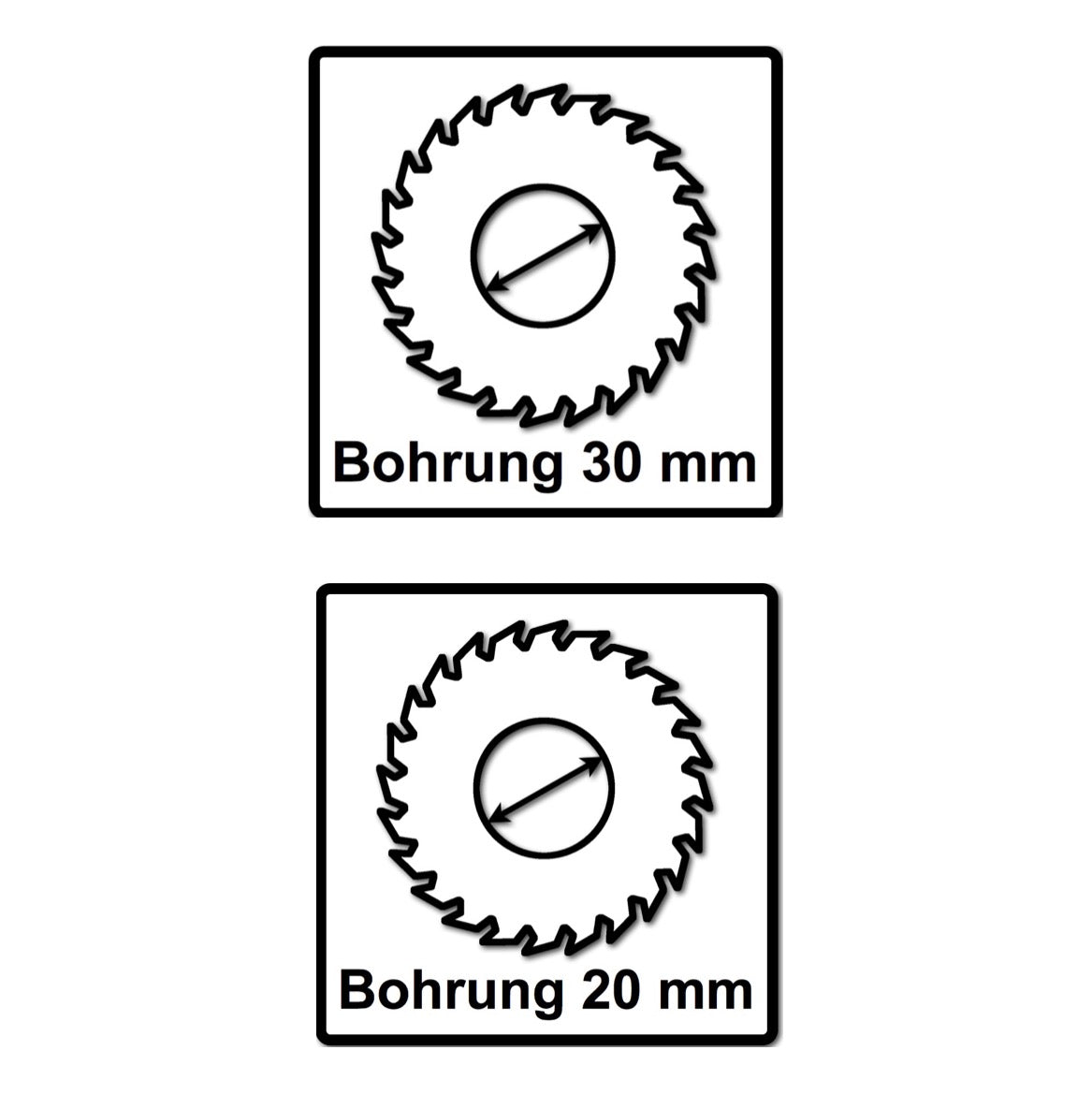 Bosch Kreissägeblatt Standard for Wood 190 x 1,6 x 30 / 20 mm 48 Zähne (2x 2608837710 ) - Toolbrothers