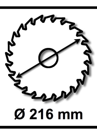 Bosch Kreissägeblatt Standard for Wood 216 x 1,7 x 30 mm 48 Zähne (2x 2608837723 ) - Toolbrothers