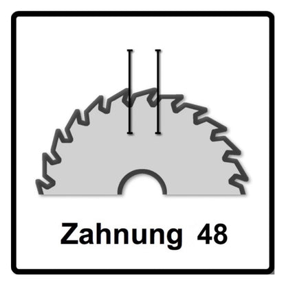 Bosch Kreissägeblatt Standard for Wood 216 x 1,7 x 30 mm 48 Zähne (2x 2608837723 ) - Toolbrothers