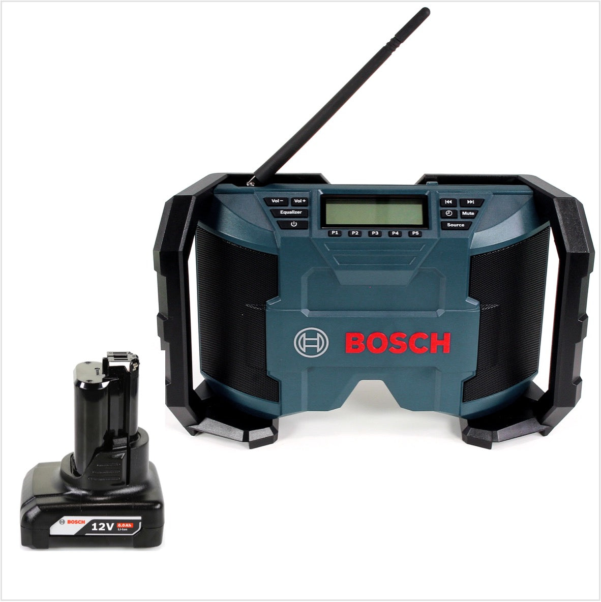 Bosch GML 10,8V Radio + 1x Akku 6,0Ah - ohne Ladegerät - Toolbrothers