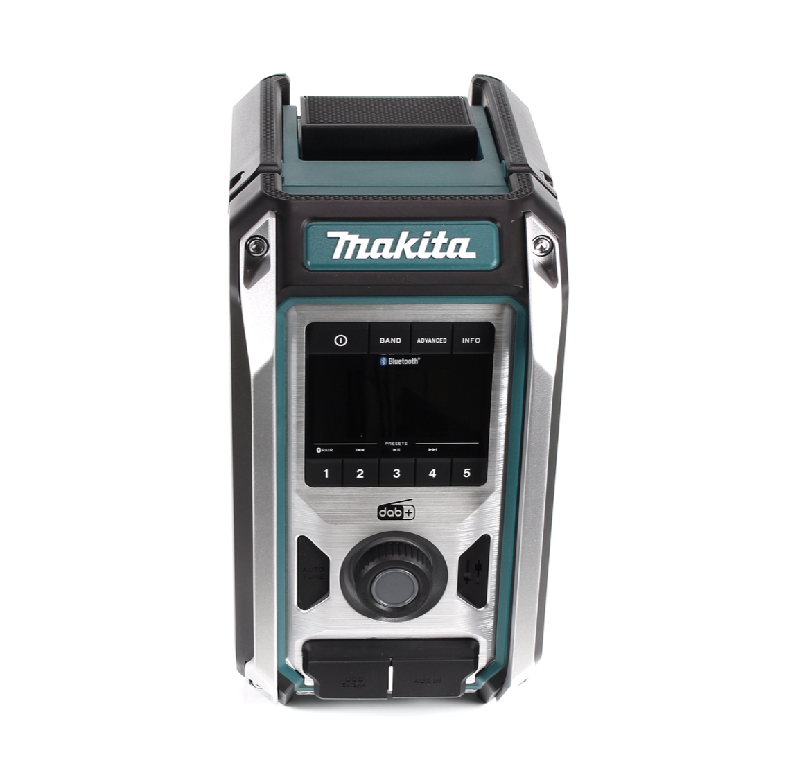 Makita DMR 115 M1 Akku Baustellenradio 12V - 18V  Bluetooth DAB+ IP65 + 1x Akku 4,0 Ah, ohne Ladegerät - Toolbrothers