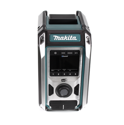 Makita DMR 115 G1 Akku Baustellenradio 12V - 18V  Bluetooth DAB+ IP65- + 1x Akku 6,0 Ah, ohne Ladegerät - Toolbrothers