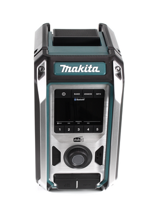 Makita DMR 115 RG1 Akku Baustellenradio 12V - 18V  Bluetooth DAB+ IP65- + 1x Akku 6,0 Ah + Ladegerät - Toolbrothers