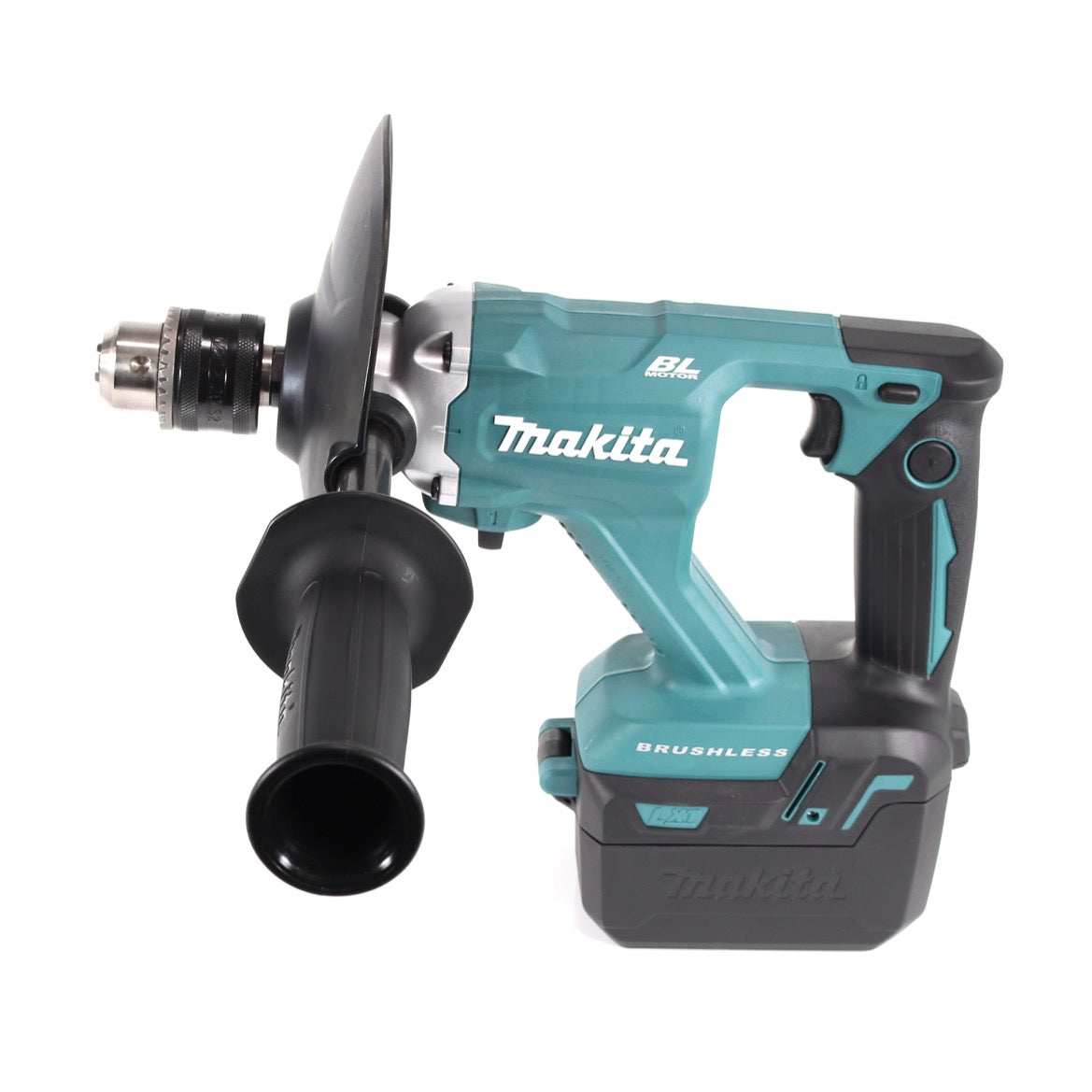 Makita DUT 131 RF Akku Rührgerät 18 V Brushless + 2x Akku 3,0 Ah + Ladegerät + Tasche - Toolbrothers