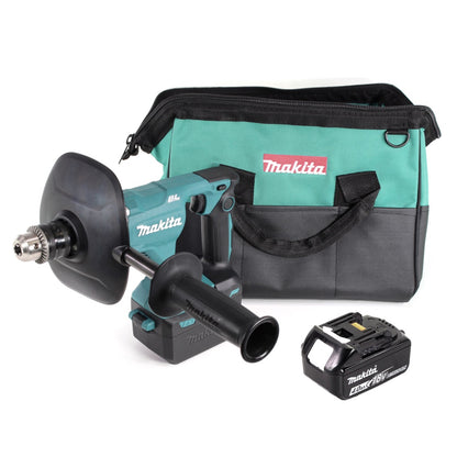 Makita DUT 131 M1 Akku Rührgerät 18 V Brushless + 1x Akku 4,0 Ah + Tasche - ohne Ladegerät - Toolbrothers