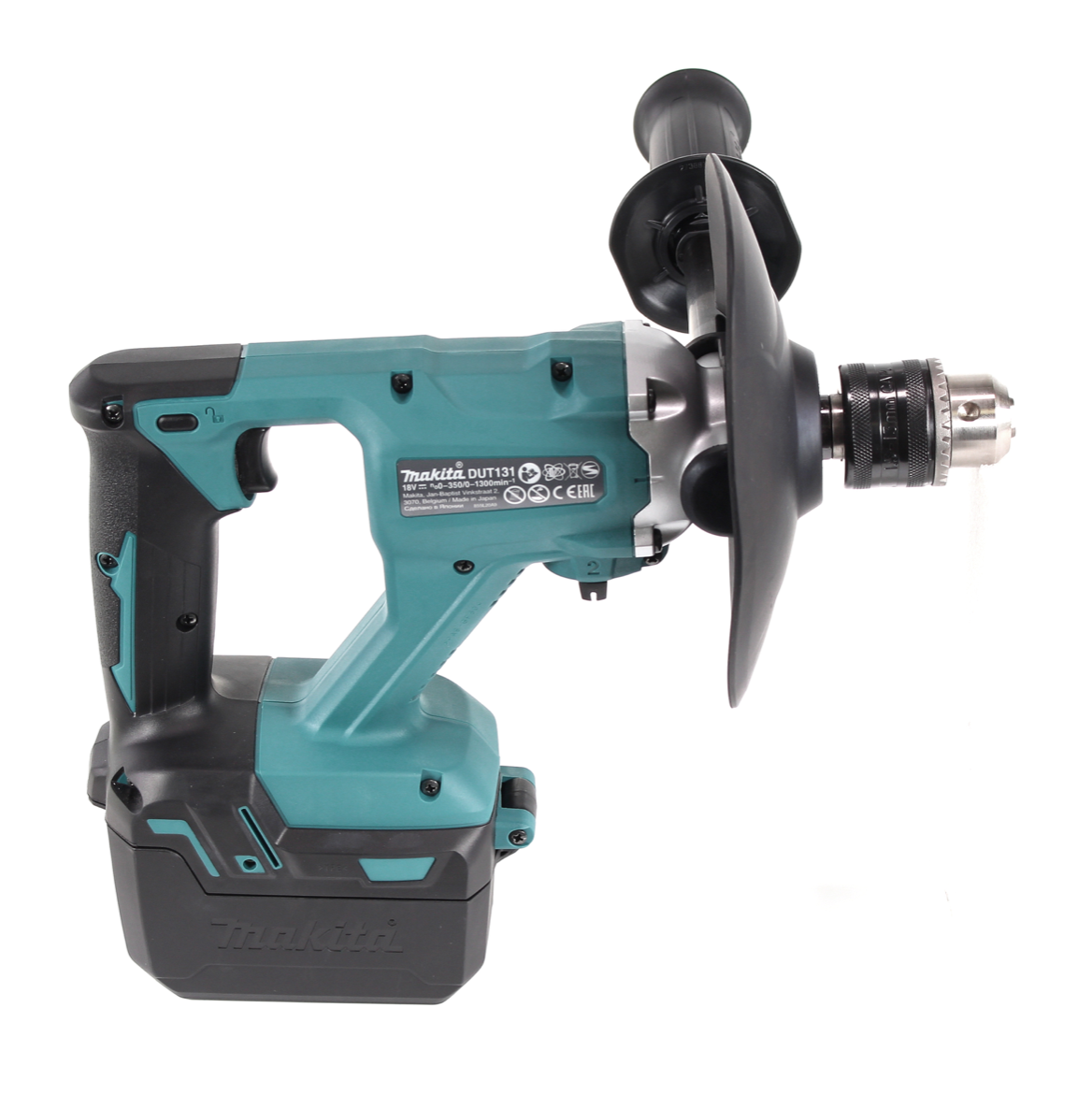 Makita DUT 131 RT1 Akku Rührgerät 18 V Brushless + 1x Akku 5,0 Ah + Ladegerät + Tasche - Toolbrothers