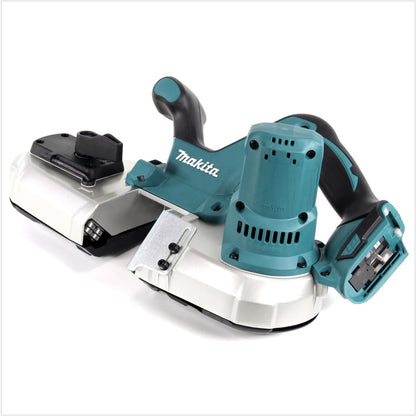 Makita DPB 182 RF Akku-Bandsäge 18V LXT + 2x Akku 3Ah + Akku Ladegerät DC 18 RC - Toolbrothers