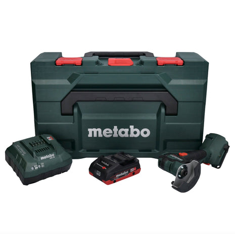 Metabo CC 18 LTX Akku Winkelschleifer 18 V 76 mm Brushless + 1x Akku 4,0Ah + Ladegerät + metaBOX - Toolbrothers