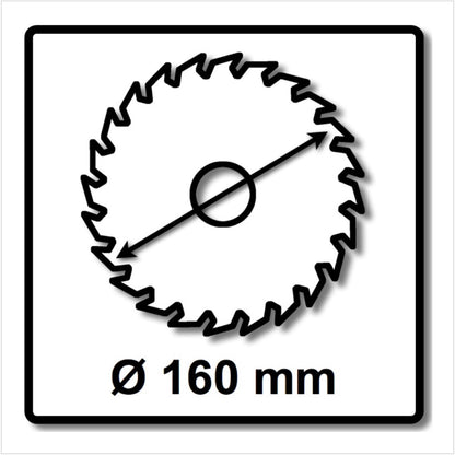 Bosch Kreissägeblatt EX SL H 160 x 20 x 40 mm ( 2x 2608644533 ) - Toolbrothers