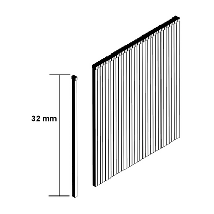 Makita AF 506 Druckluft Stauchkopfnagler 15-50mm 4,3-8,3bar + 5000x Stauchkopfnagel 32mm galvanisiert + Koffer - Toolbrothers