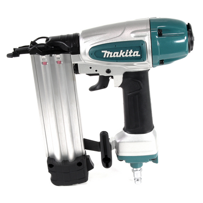 Makita AF 506 Druckluft Stauchkopfnagler 15-50mm 4,3-8,3bar + 10000x Stauchkopfnagel 35/38mm galvanisiert + Koffer - Toolbrothers