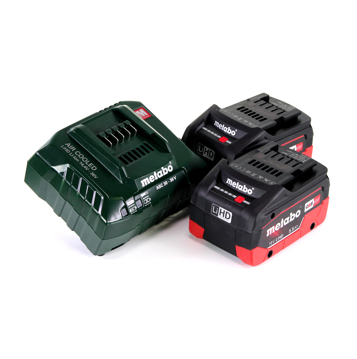 Metabo SSD 18 LTX 200 BL Akku Schlagschrauber 18V 200Nm 1/4" Brushless + 2x Akku 5,5Ah + Ladegerät + MetaLoc - Toolbrothers