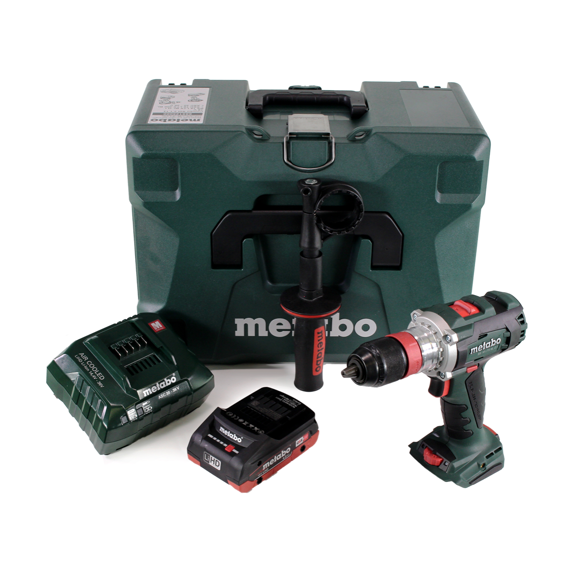 Metabo BS 18 LTX BL Q I Akku Bohrschrauber 18V 120Nm Brushless + 1x Akku 4,0Ah + Ladegerät + MetaLoc - Toolbrothers