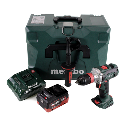 Metabo BS 18 LTX BL Q I Akku Bohrschrauber 18V 120Nm Brushless + 1x Akku 5,5Ah + Ladegerät + MetaLoc - Toolbrothers