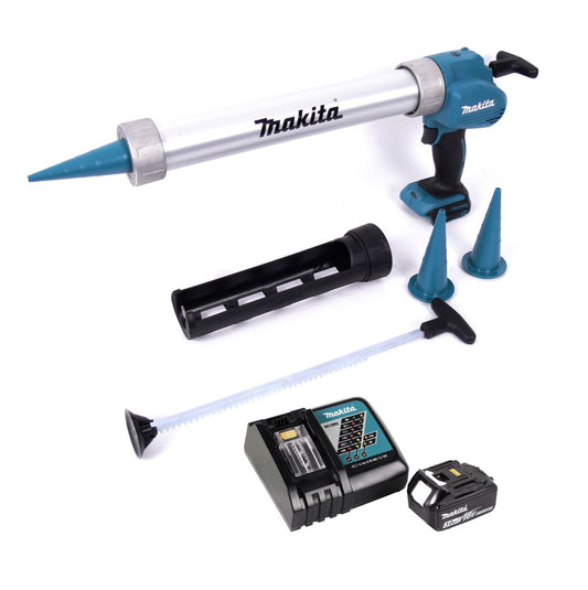 Makita DCG 180 RF1X Akku Kartuschenpistole 18 V + 1x Akku 3,0 Ah + Ladegerät - Toolbrothers