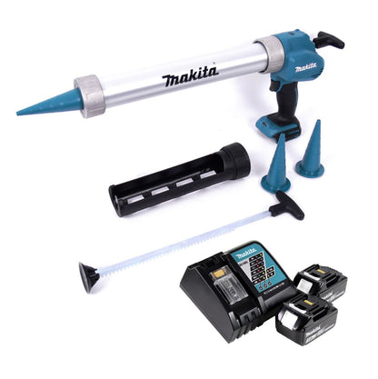 Makita DCG 180 RFX Akku Kartuschenpistole 18 V+ 2x Akku 3,0 Ah + Ladegerät - Toolbrothers