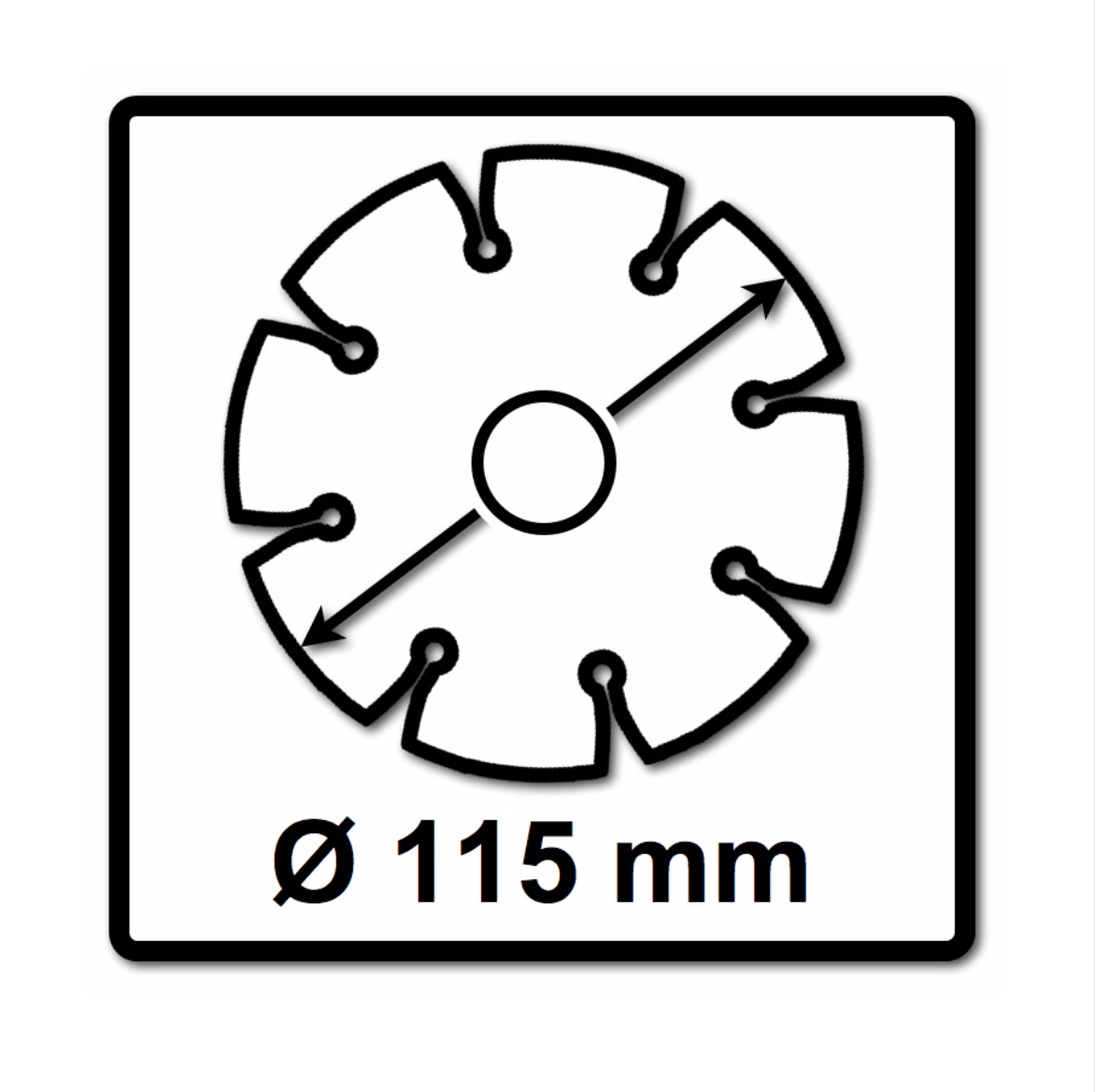 WellCut Diamant Trennscheiben Set 115x22,2mm mit 2x Special ( 334 - 115 / 22 ) + Universal turbo ( 888 - 115 / 22 ) - Toolbrothers