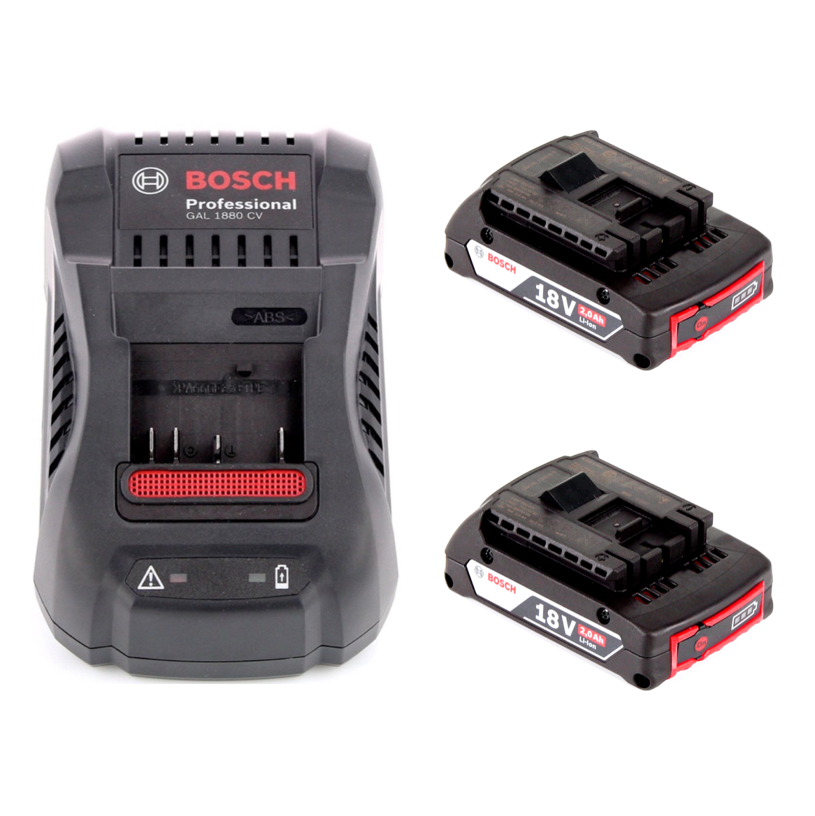 Bosch GGS 18 V-LI Akku Geradschleifer 18V + 2x Akku 2,0Ah + Ladegerät + L-Boxx - Toolbrothers