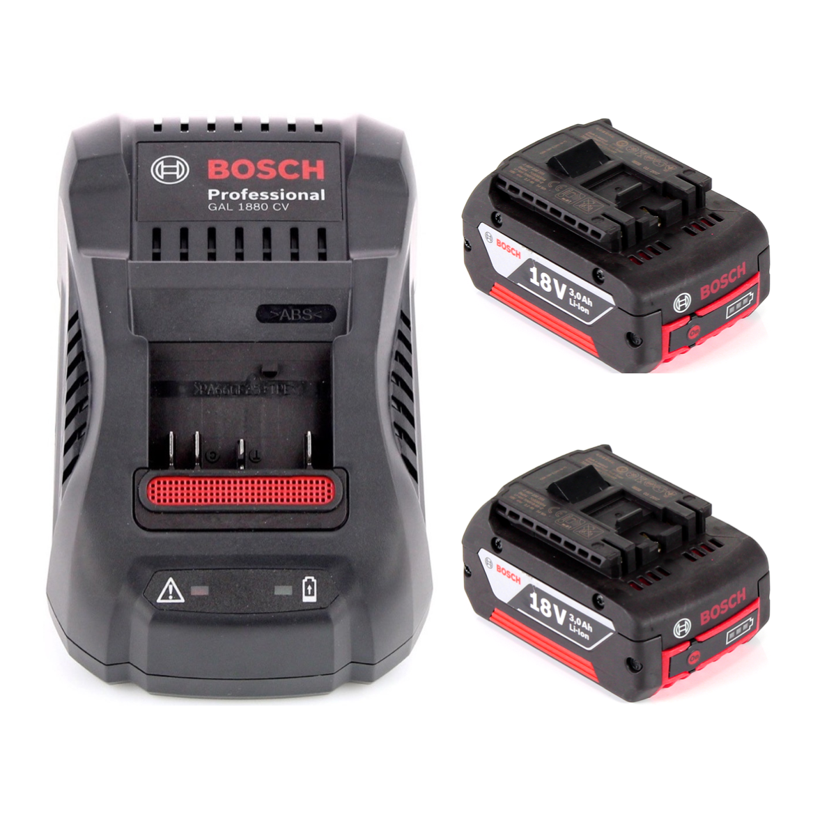 Bosch GGS 18 V-LI Akku Geradschleifer 18V + 2x Akku 3,0Ah + Ladegerät + L-Boxx - Toolbrothers