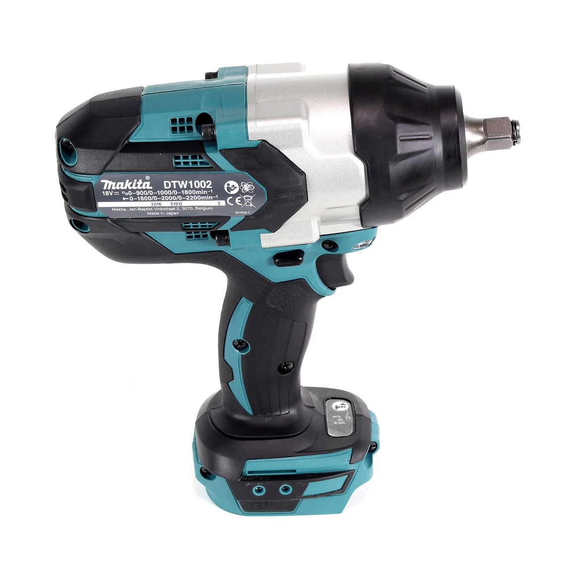 Makita DTW 1002 ZX Akku Schlagschrauber 1/2“ 18V 1000Nm Brushless Solo + Makbox - ohne Akku, ohne Ladegerät - Toolbrothers