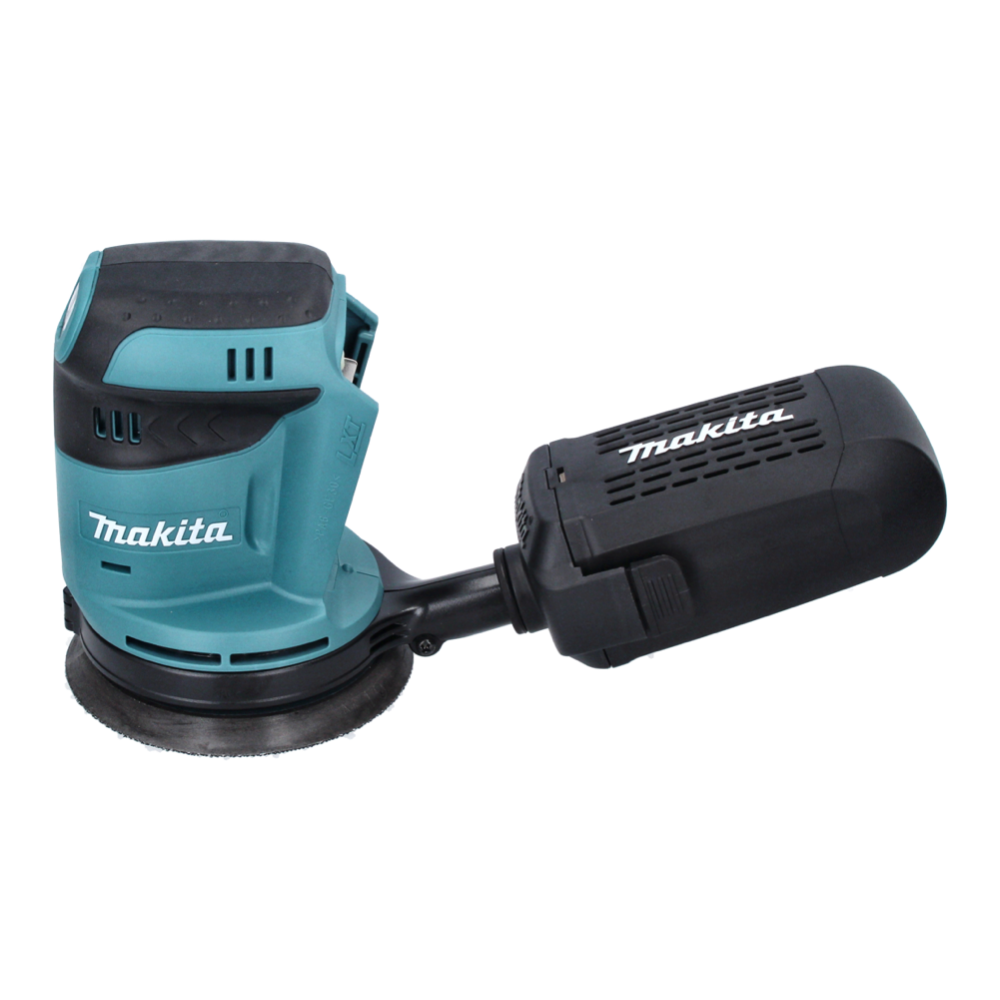 Makita DBO 180 ST1X Akku Exzenterschleifer 18 V 125 mm + 1x Akku 5,0 Ah + Ladegerät + 10x Schleifpapier + Makbox - Toolbrothers