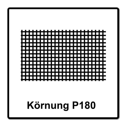 Mirka ABRANET Schleifstreifen Grip 93x180mm P180 50 Stk. ( 5412805018 ) - Toolbrothers