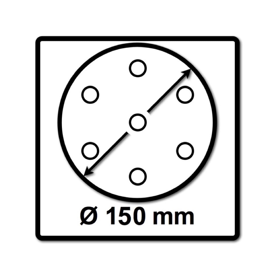 Mirka ABRANET 150mm Grip P360, 50/Pack ( 5424105037 ) - Toolbrothers