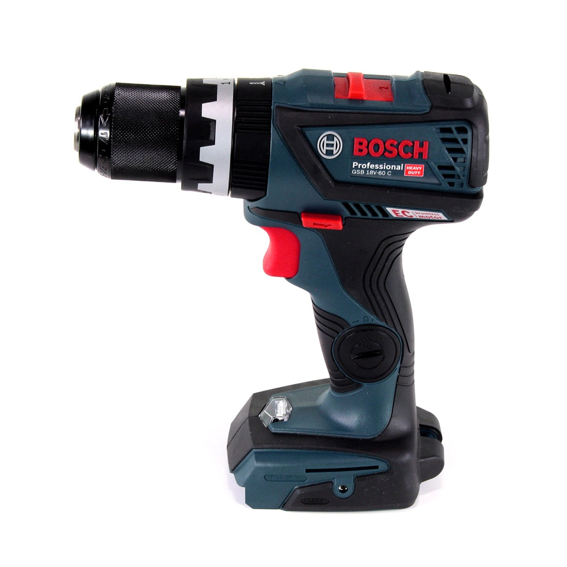 Bosch GSB 18V-60 C Akku Schlagbohrschrauber 18V 60Nm Brushless + 2x Akku 2,0Ah + Ladegerät + L-Case - Toolbrothers