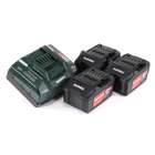 Metabo Akku Basis Set 18V mit 3x Akku 5,2Ah + Ladegerät ASC 145 ( 685048000 ) - Toolbrothers