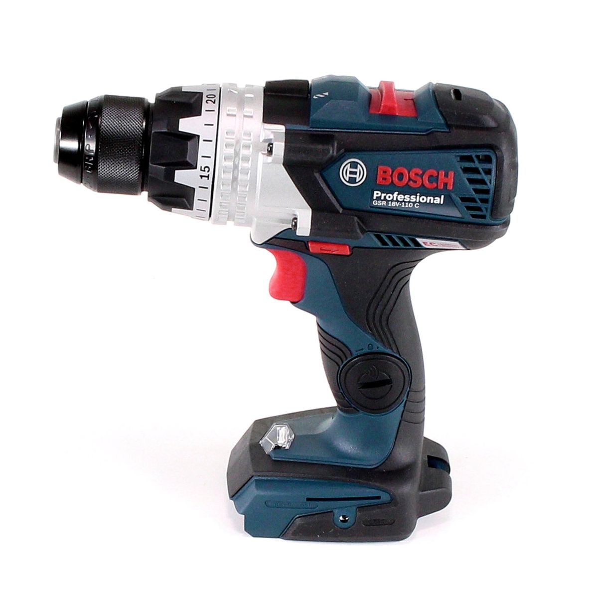 Bosch GSR 18V-110 C Akku Bohrschrauber 18V 110Nm Brushless Solo ( 06019G0108 ) - ohne Akku, ohne Ladegerät - Toolbrothers