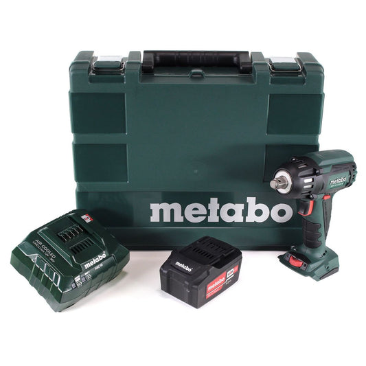 Metabo SSW 18 LTX 400 BL Akku Schlagschrauber 18V 400Nm 1/2" Brushless + 1x Akku 5,2Ah + Ladegerät + Koffer - Toolbrothers