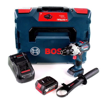 Bosch GSR 18V-110 C Akku Bohrschrauber 18V 110Nm Brushless + 1x Akku 5,0Ah + Ladegerät + L-Boxx - Toolbrothers